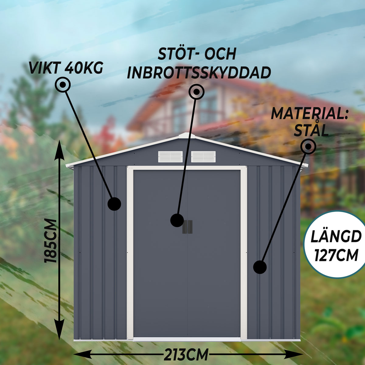 Förråd Fornorth 2.71m2
