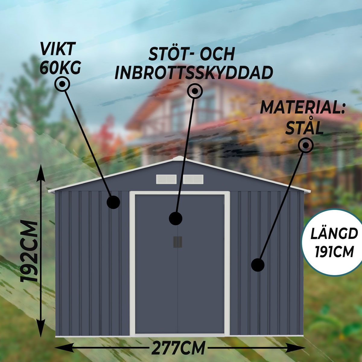 Förråd Fornorth 5.29m2