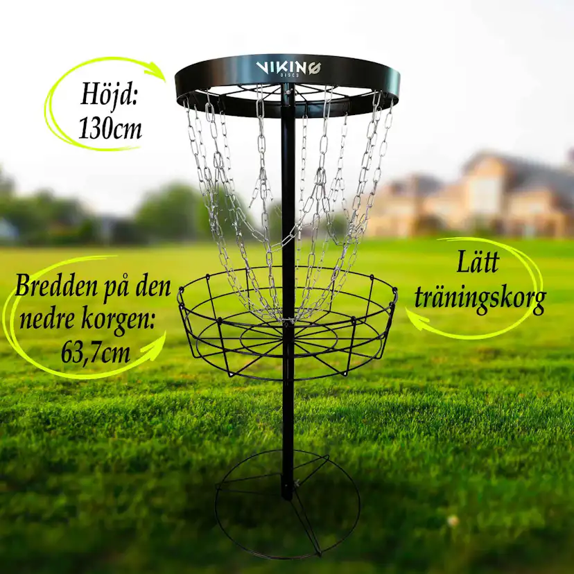 Sportutrustning Viking Discs Discover Frisbeegolfset med Korg