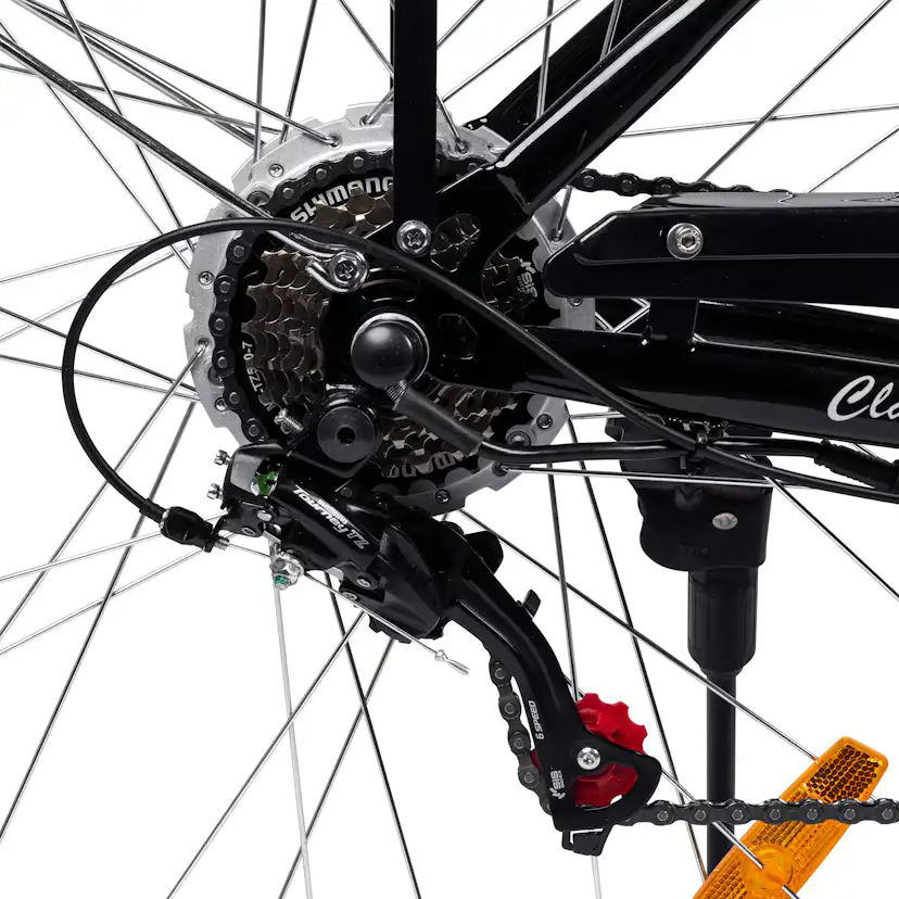 Elcykel Swoop Classic, dam 28" Svart