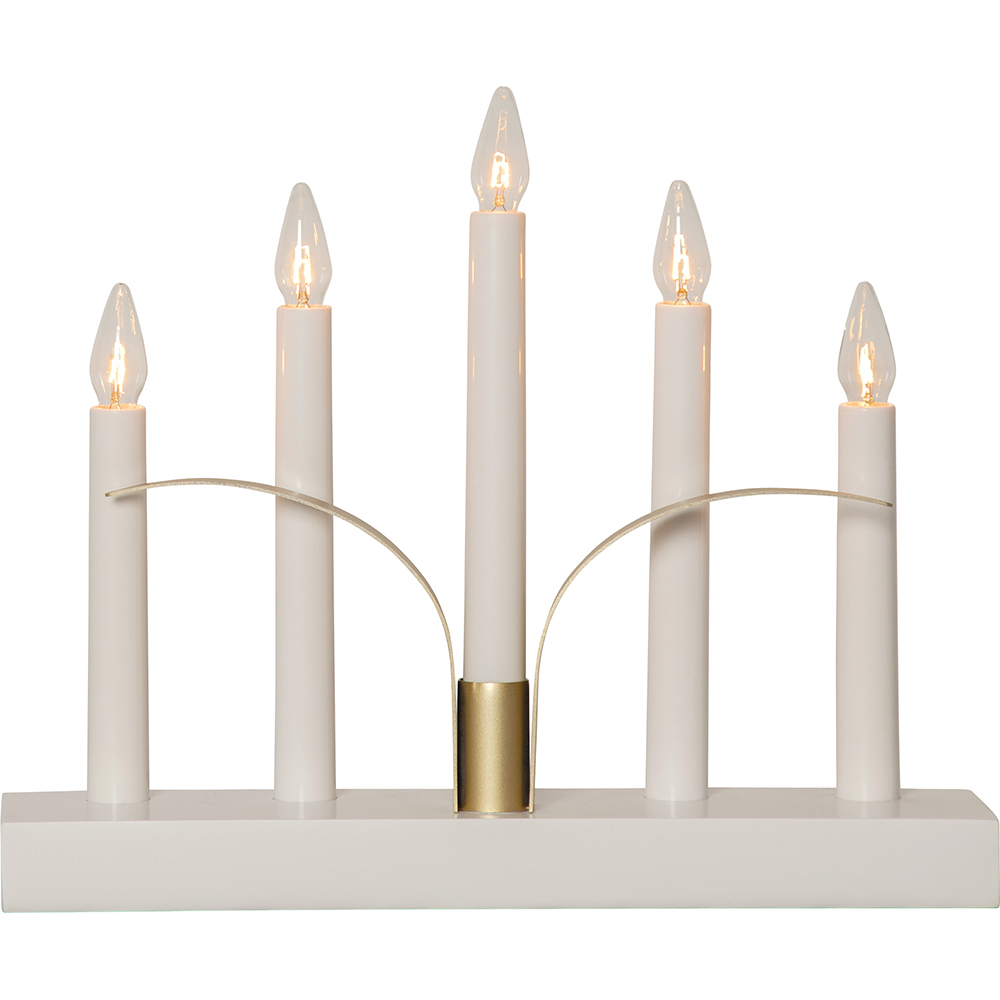 Adventsljusstake Star Trading Lilja