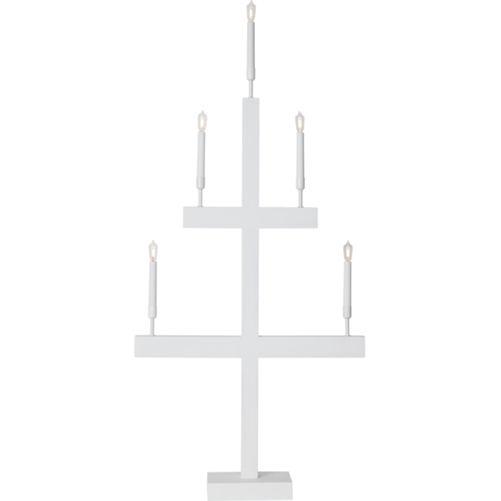 Adventsljusstake Star Trading Storm Hög