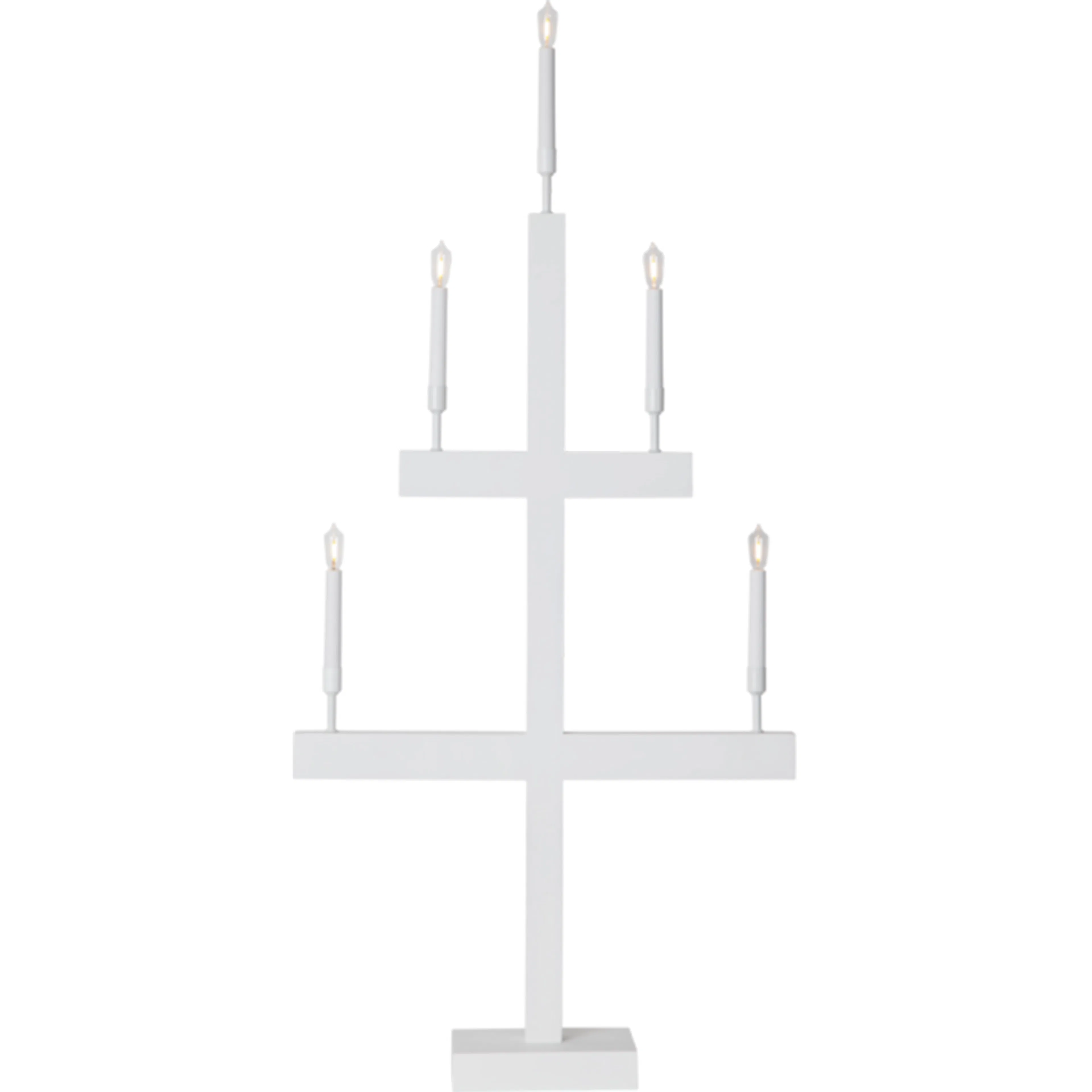 Adventsljusstake Star Trading Storm Hög