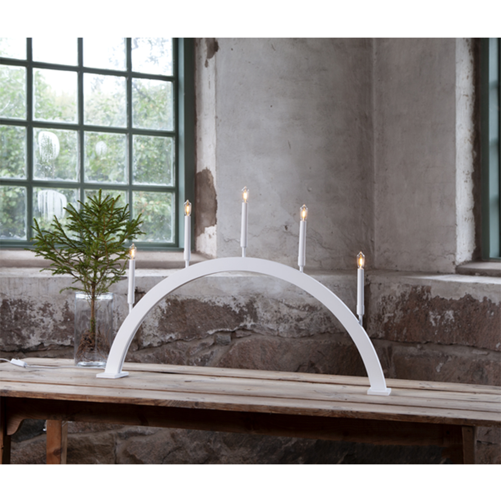 Adventsljusstake Star Trading Storm Stor