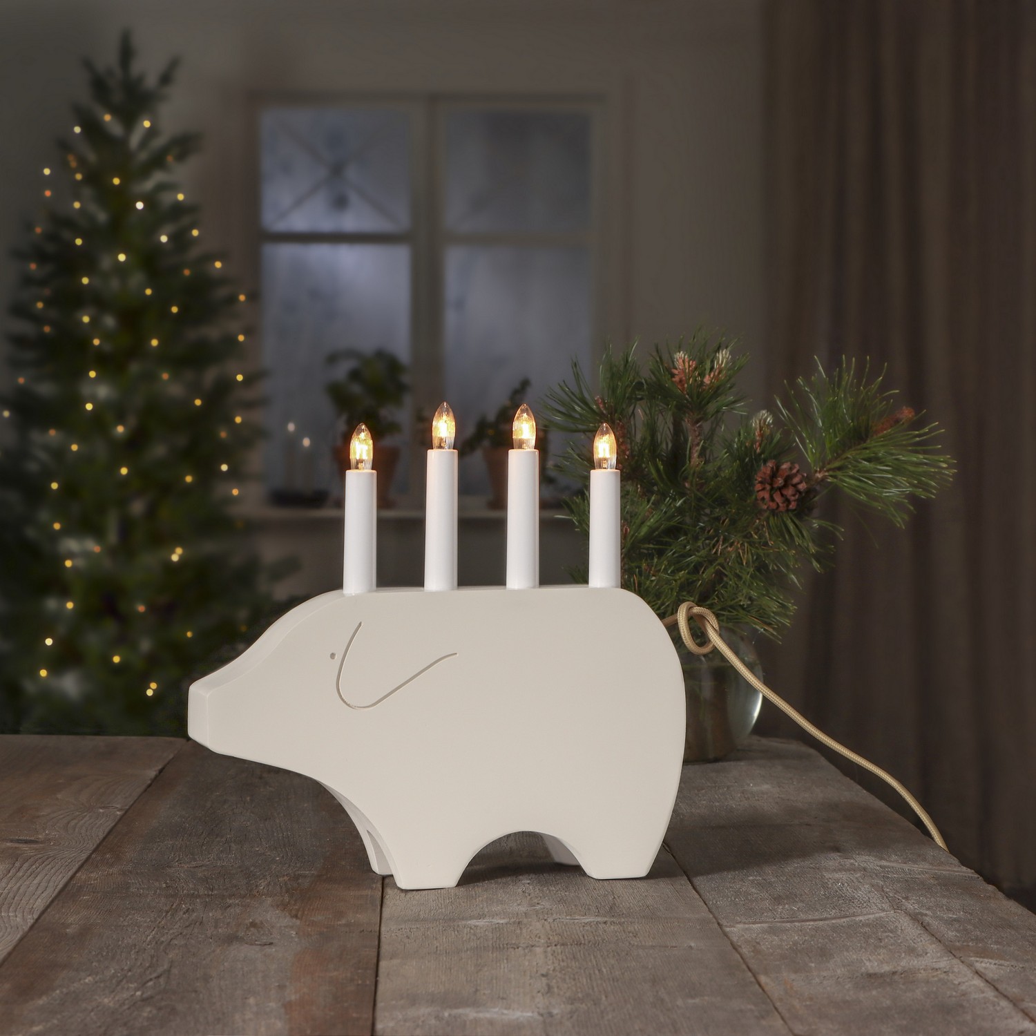 Adventsljusstake Star Trading Gry