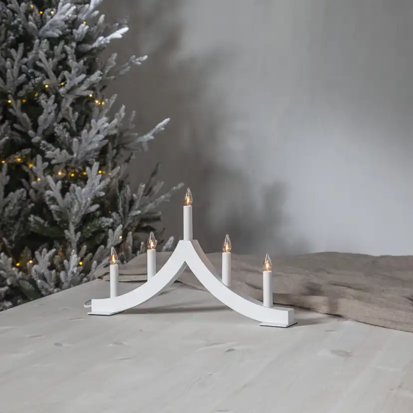 Adventsljusstake Star Trading Pagod Low 5L