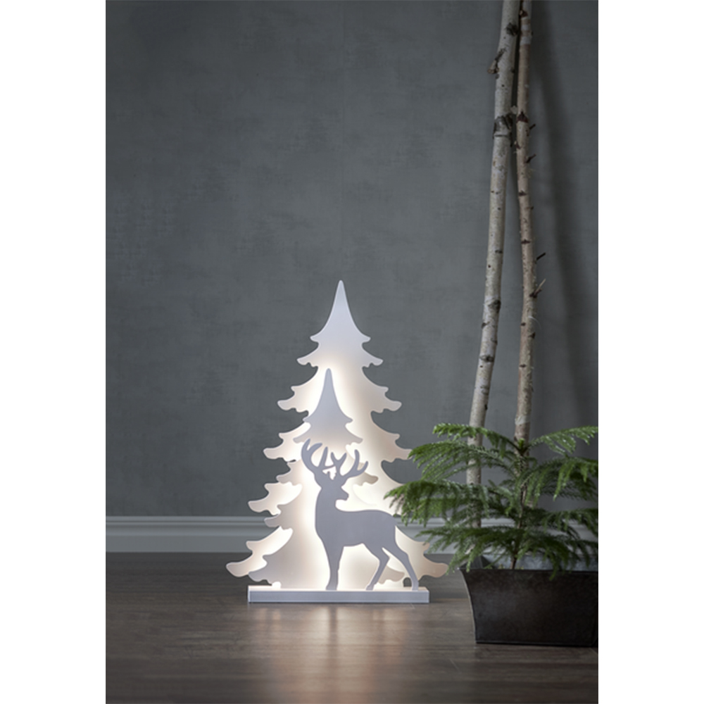 Juldekoration Star Trading Grandy Träd/Ren