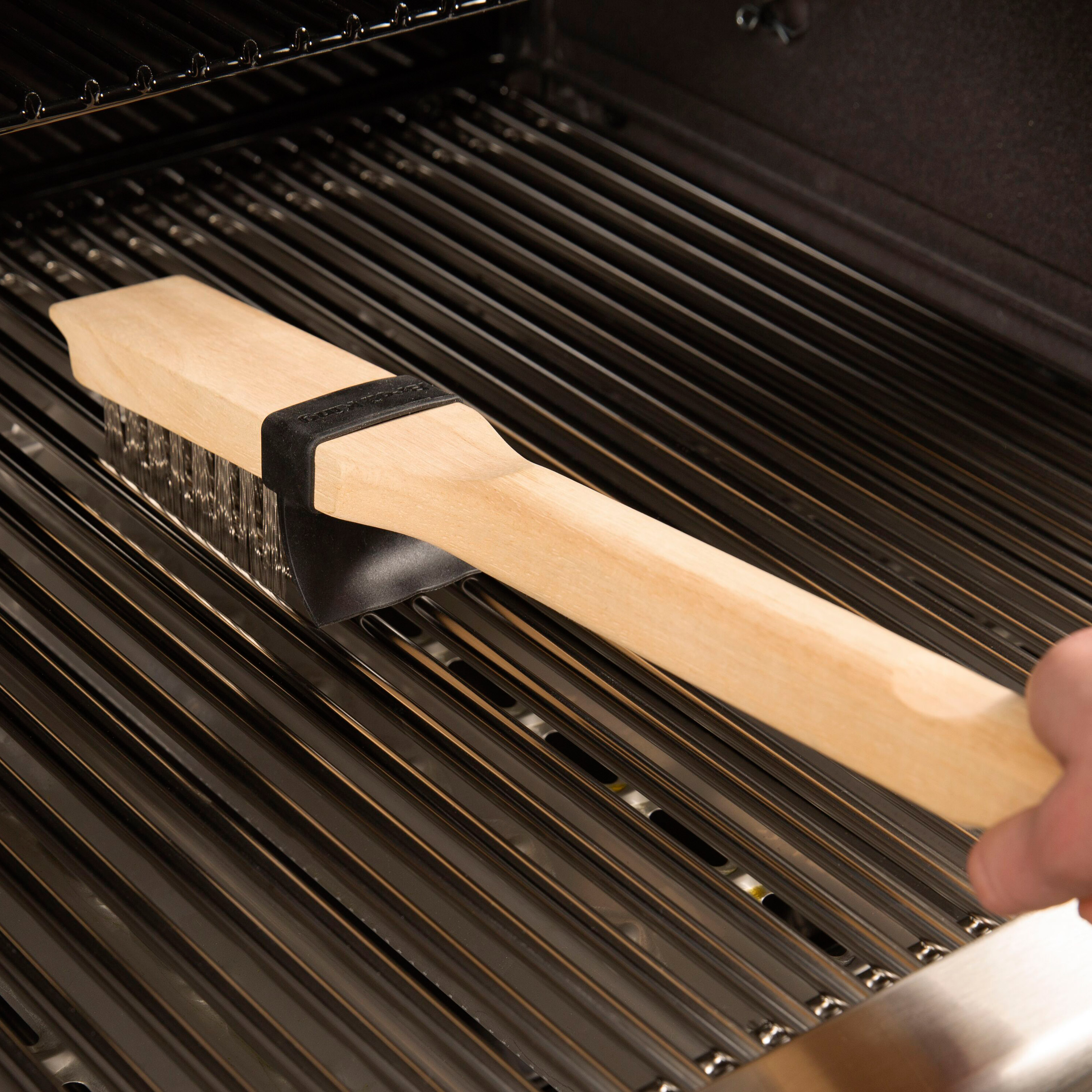 Grillborste Broil King Trä Extra Stor