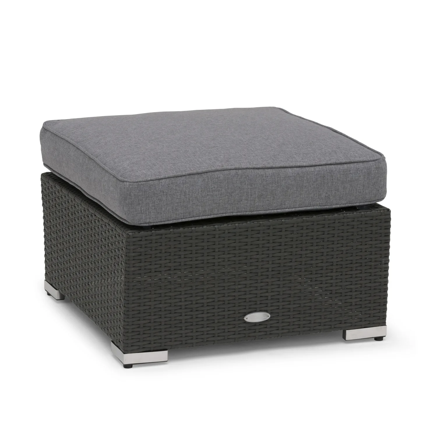 Loungebord / Divan Hillerstorp Madison i Konstrotting med Glas och Dyna