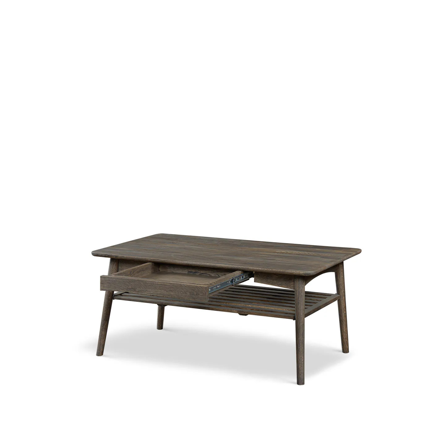 Soffbord Stenexpo Kalix Rektangulärt Vardagsrumsbord i Massiv Rökoljad Ek