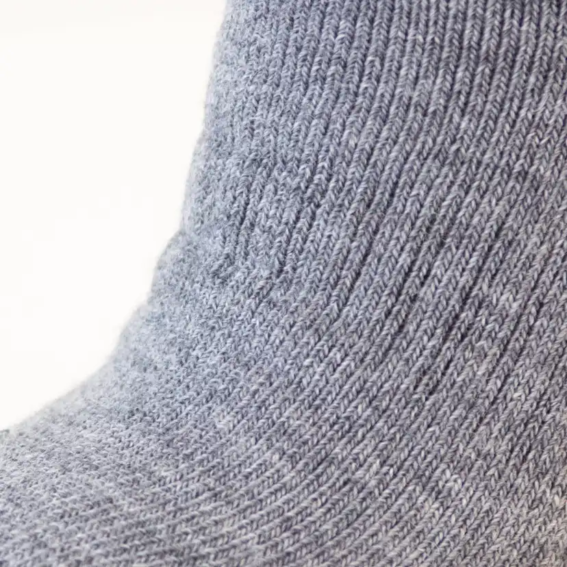 Socka Jobman Merino Tjock Mörkgrån/Svart