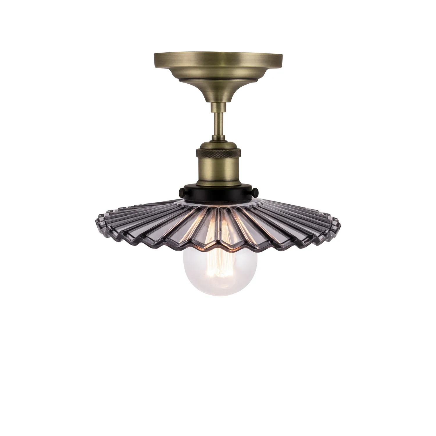 Mässing/Rökfärgad