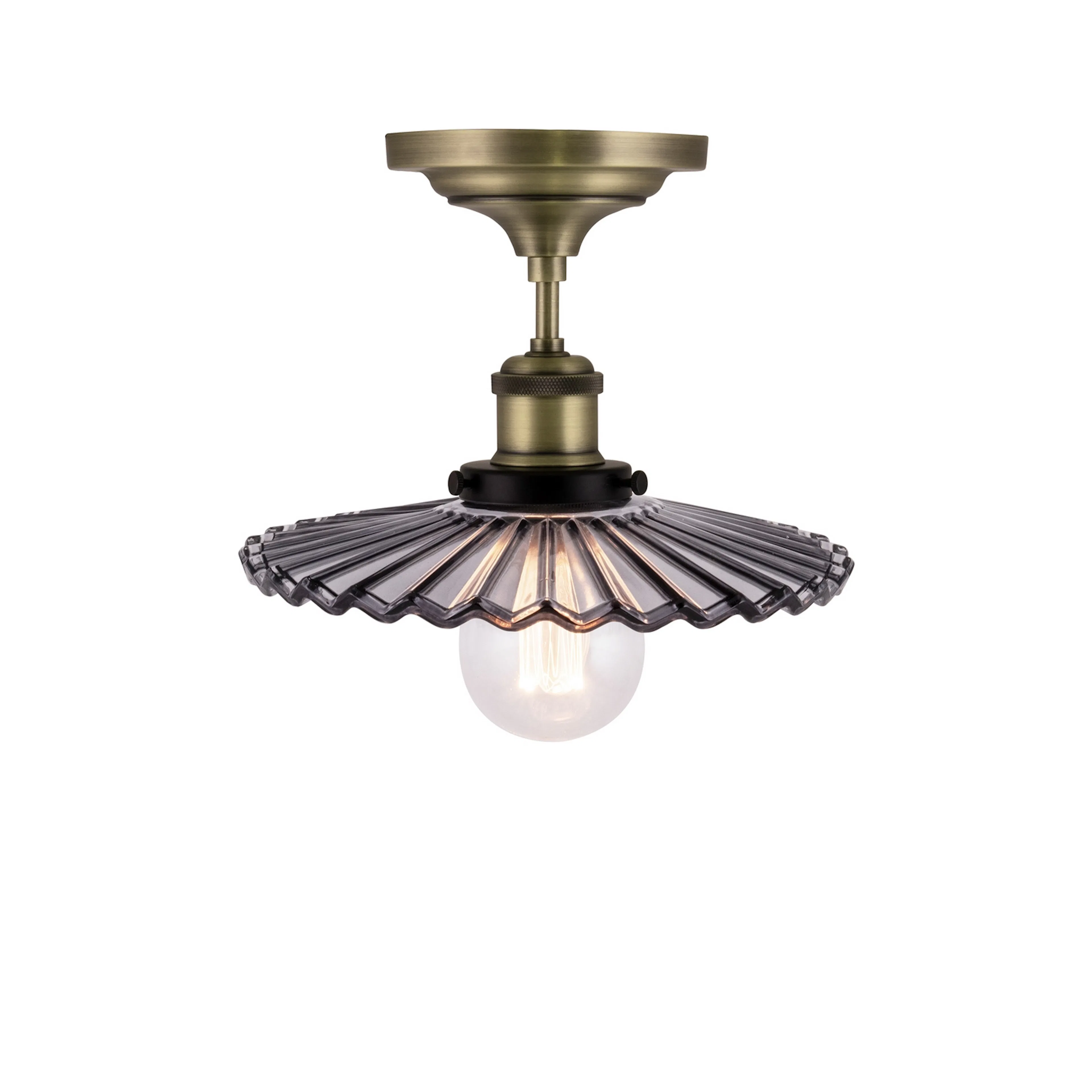 Mässing/Rökfärgad