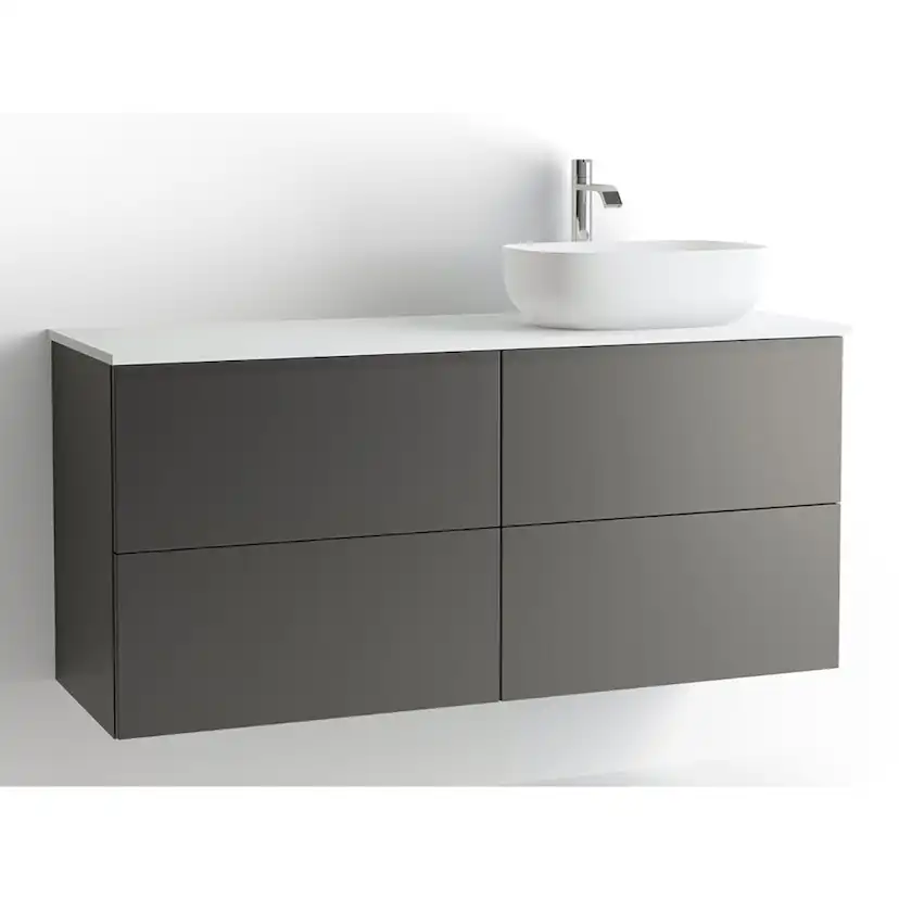 Tvättställsskåp Vedum Mezzo 1200 med 4 Lådor