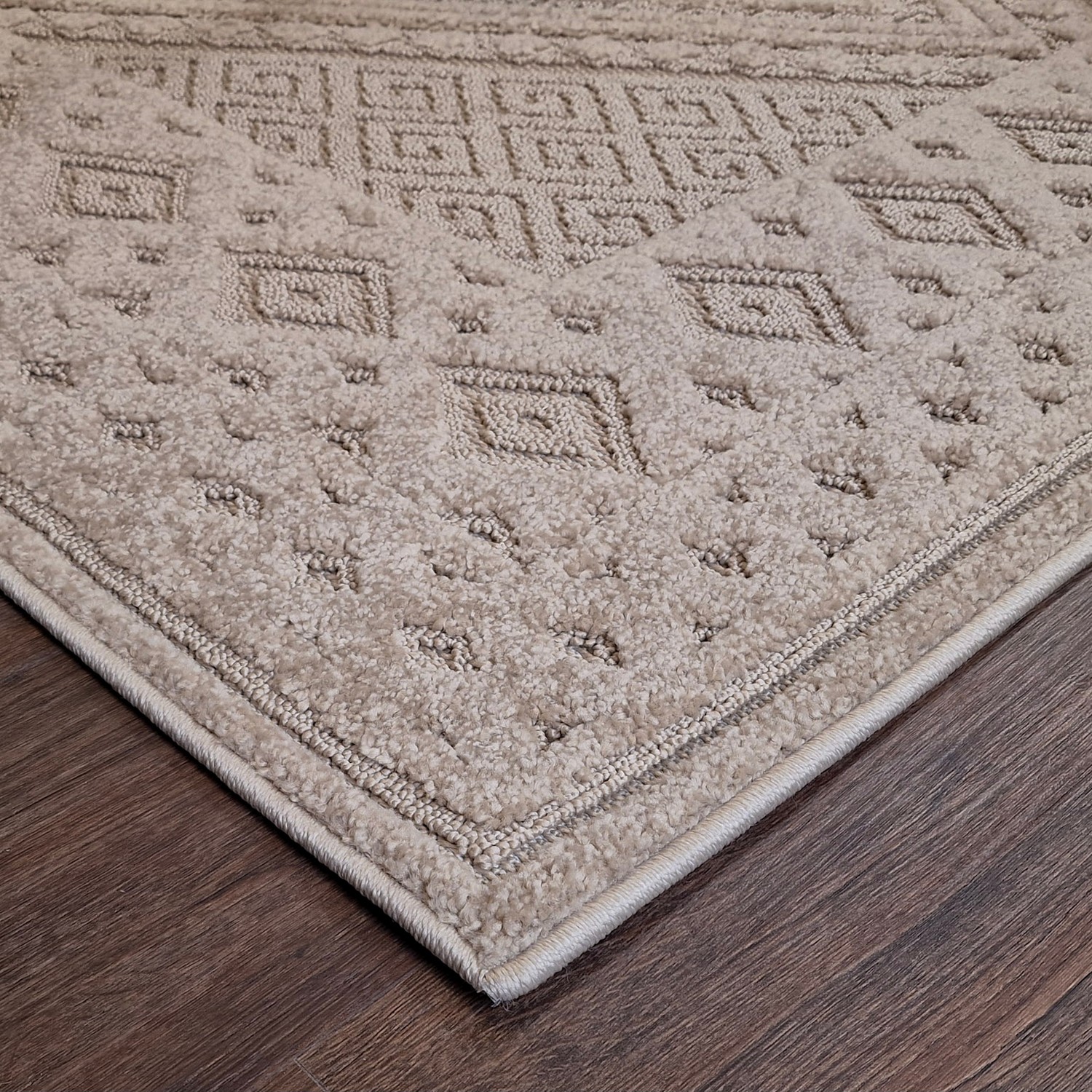 Utomhusmatta KM Carpets Hampton Medaljong