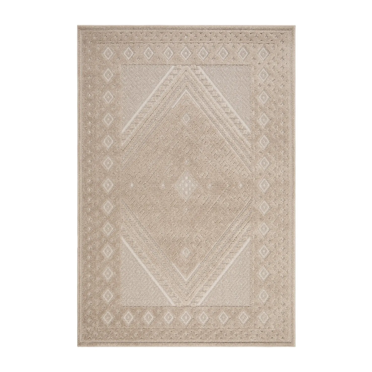 Utomhusmatta KM Carpets Hampton Medaljong