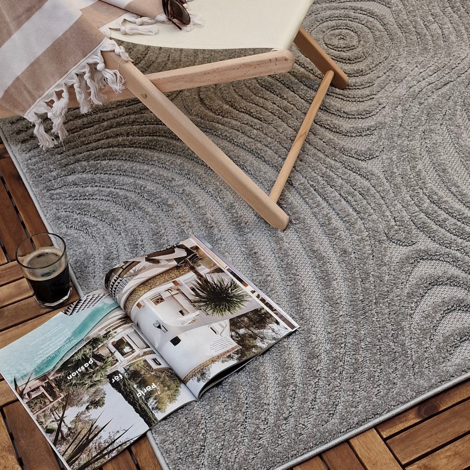 Utomhusmatta KM Carpets Hampton Modern