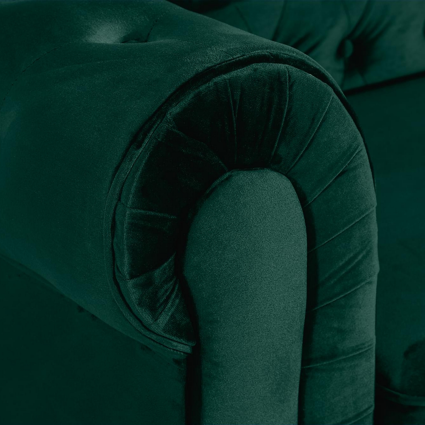 Bäddsoffa Manor House Chesterfield Lyx 3-sits Sammet