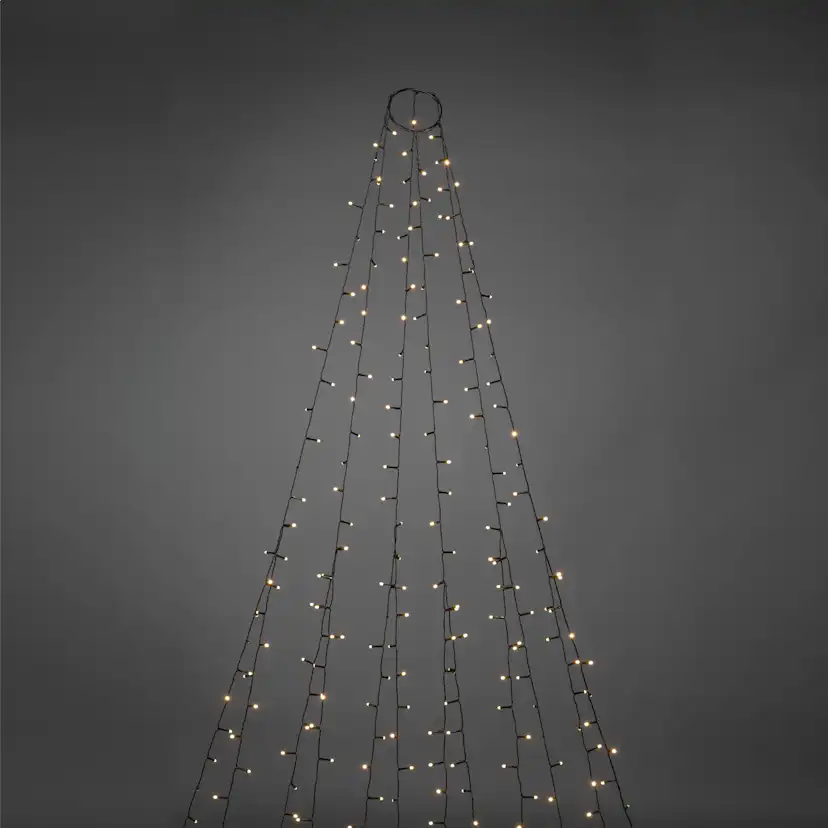 Julgransslinga Gnosjö Konstsmide Cluster 45/75x6 Frost 9V