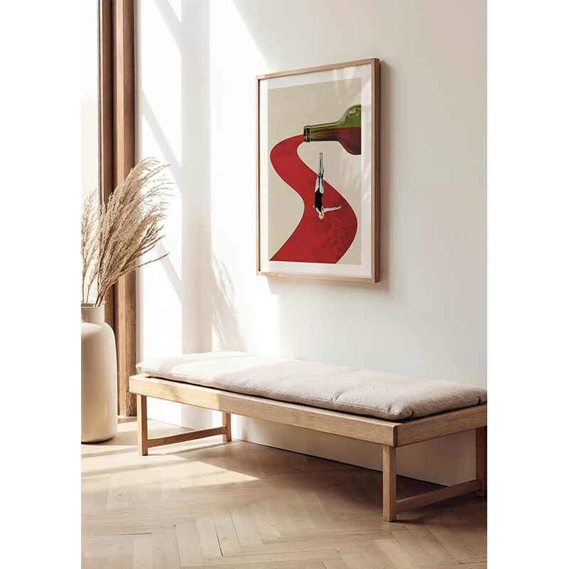 Poster Gallerix Diver In Wine River