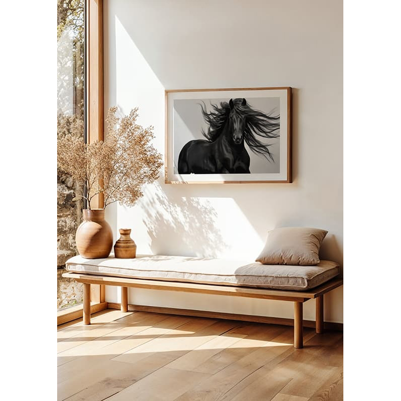 Poster Gallerix Black Horse Show No2