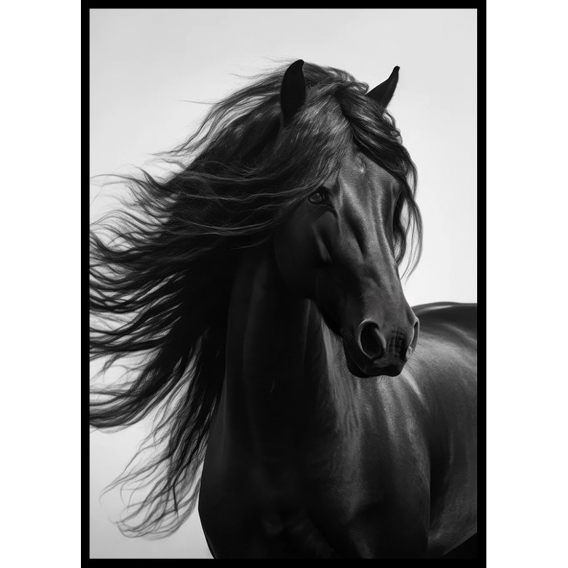 Poster Gallerix Black Horse Show No1