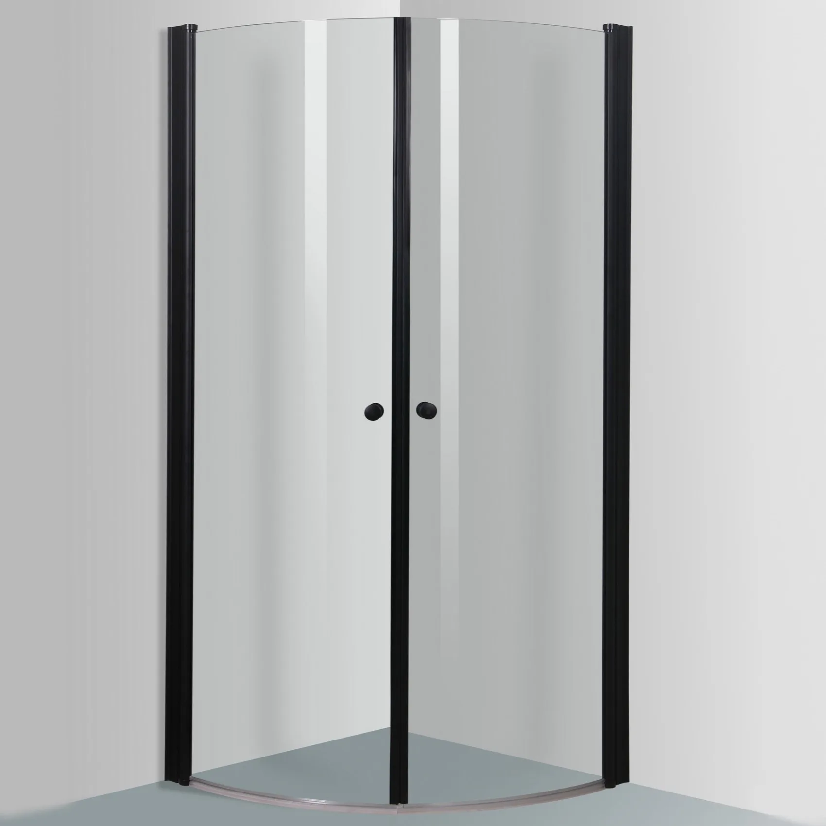 Duschhörn Sunwind Ariel Round Black