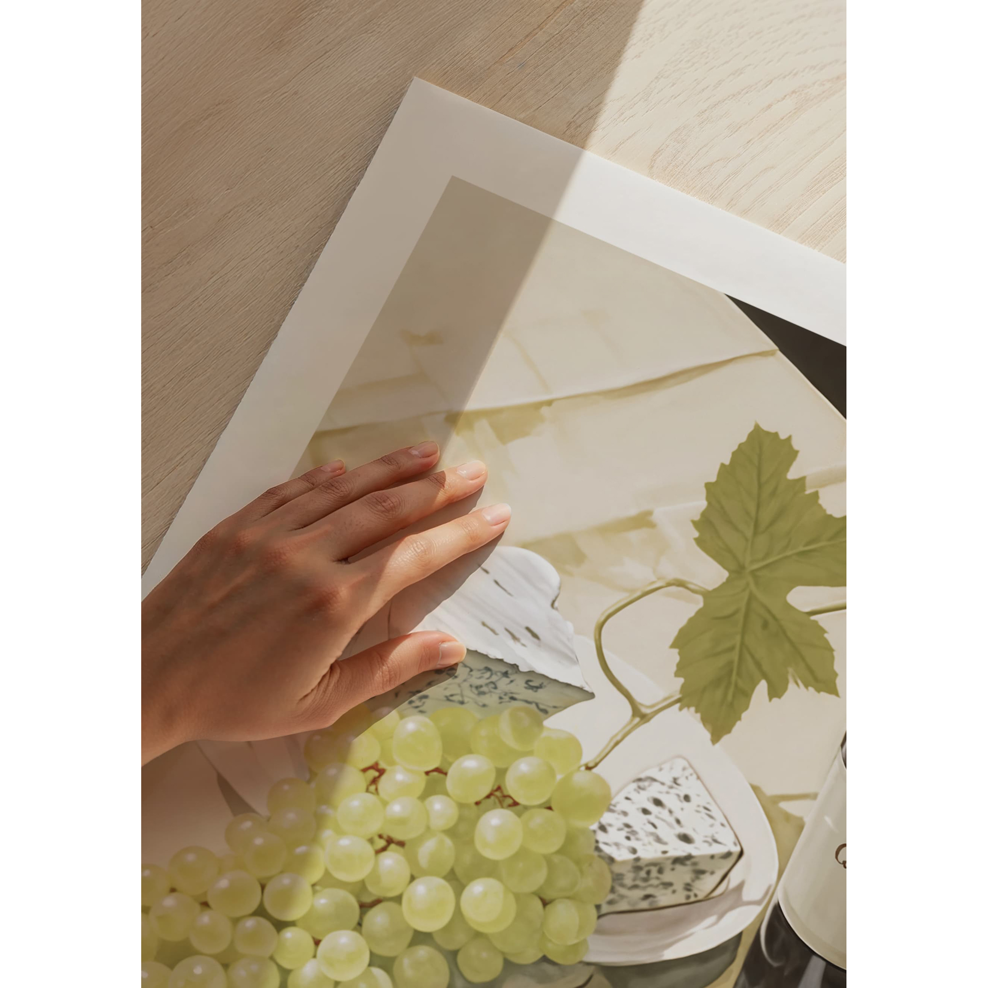 Poster Gallerix Wine And Grapes