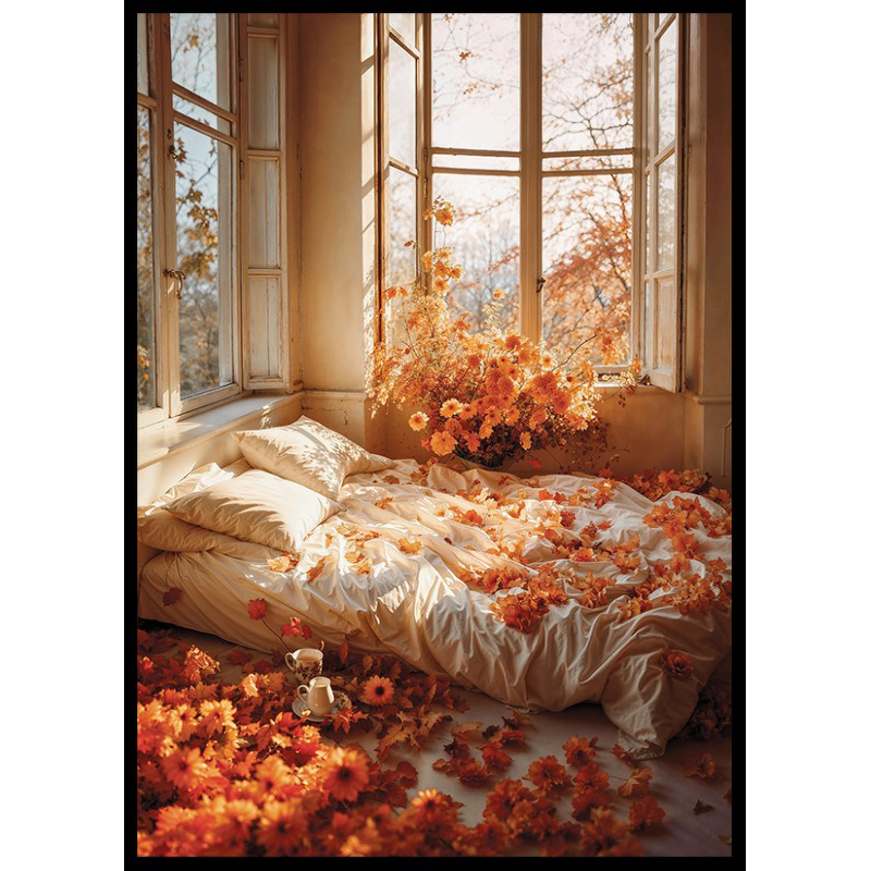 Poster Gallerix Un Lit De Fleurs