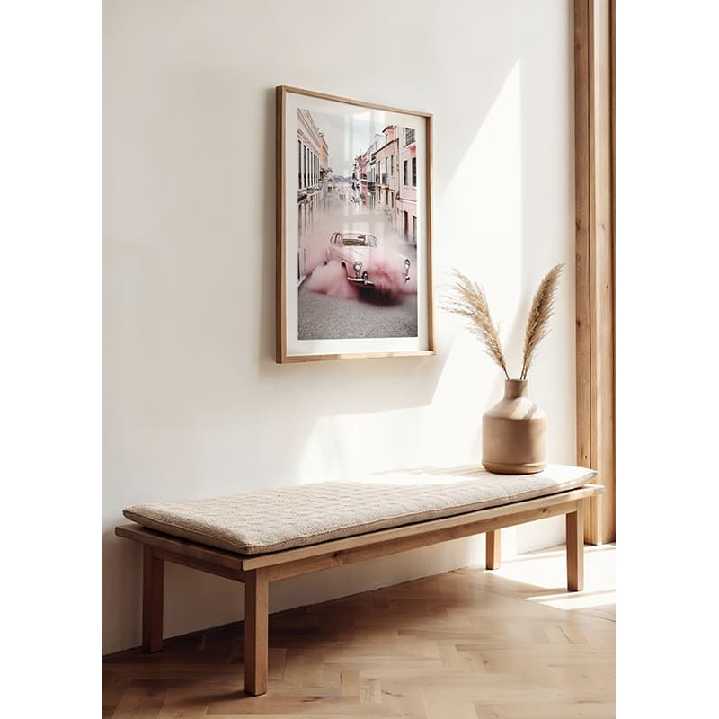 Poster Gallerix Mercedes-Benz 300 SL 1963 In Pink