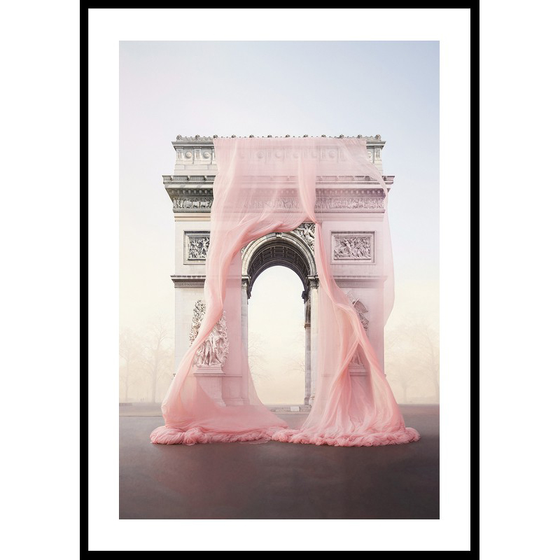 Poster Gallerix Arc De Triomphe Rose