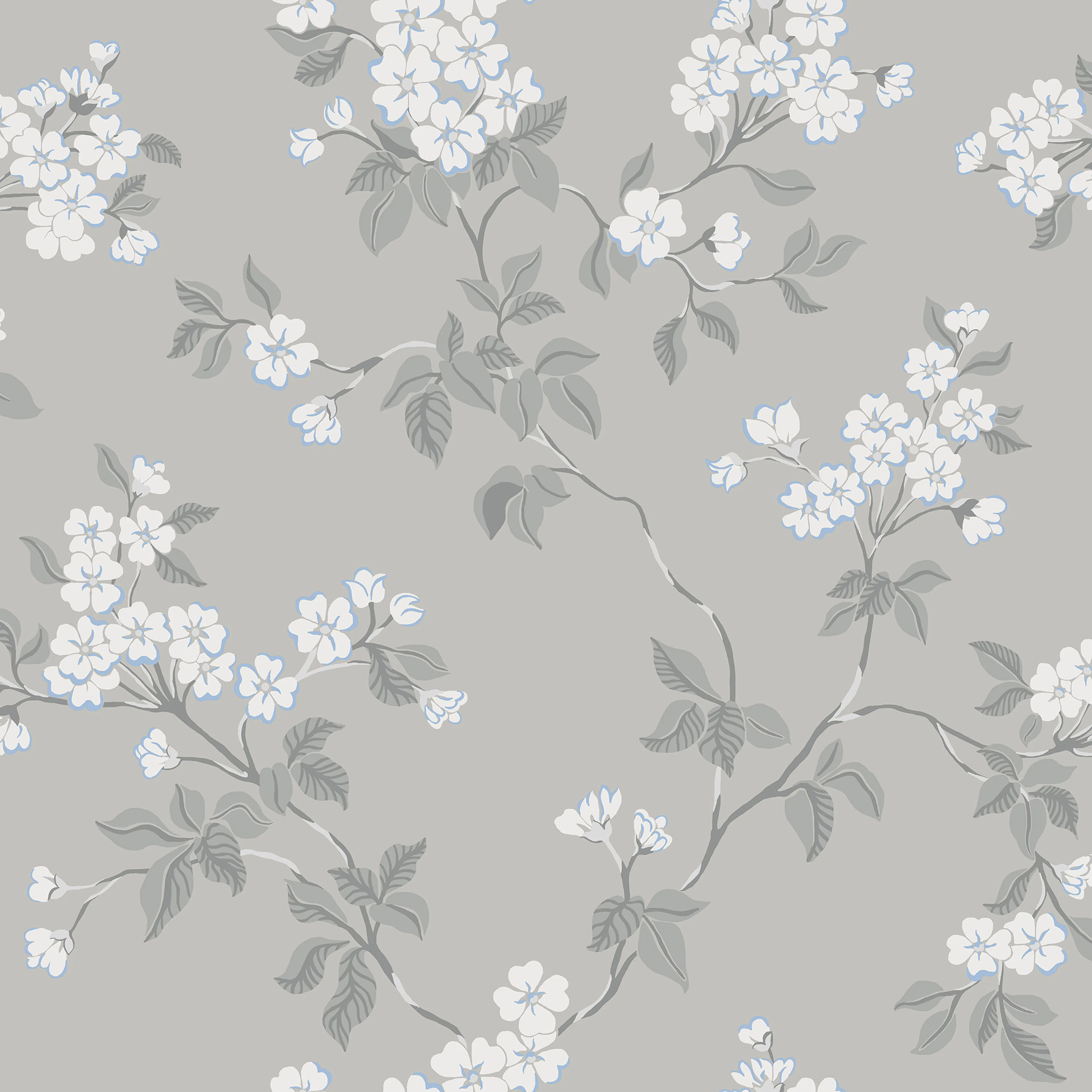 Tapet Duro Karin Grå 67901 QuickUp, Mönstrad Grå