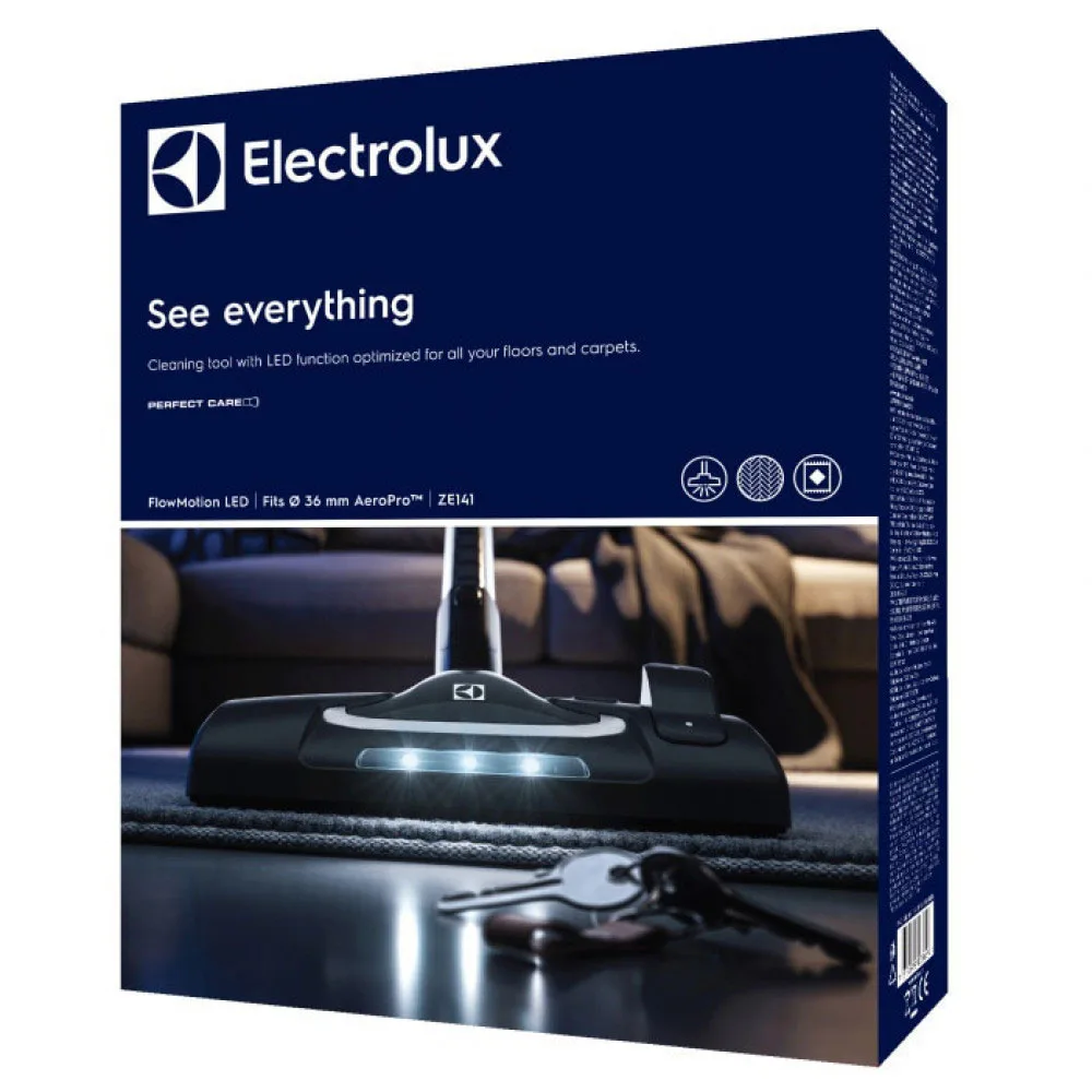 Dammsugarmunstycke Electrolux ZE141 FlowMotion med LED-belysning