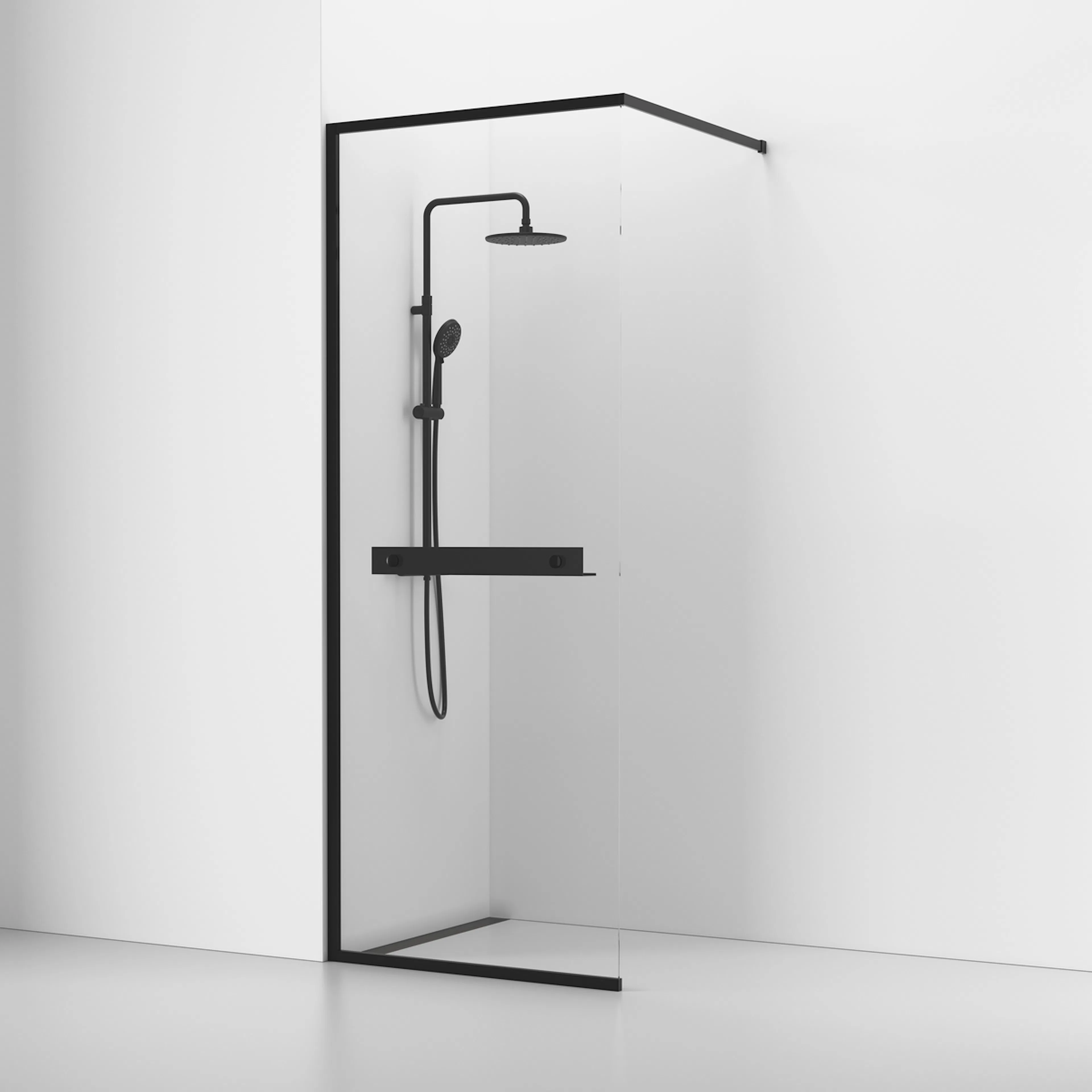 Duschvägg Svedbergs Langfoss Fast