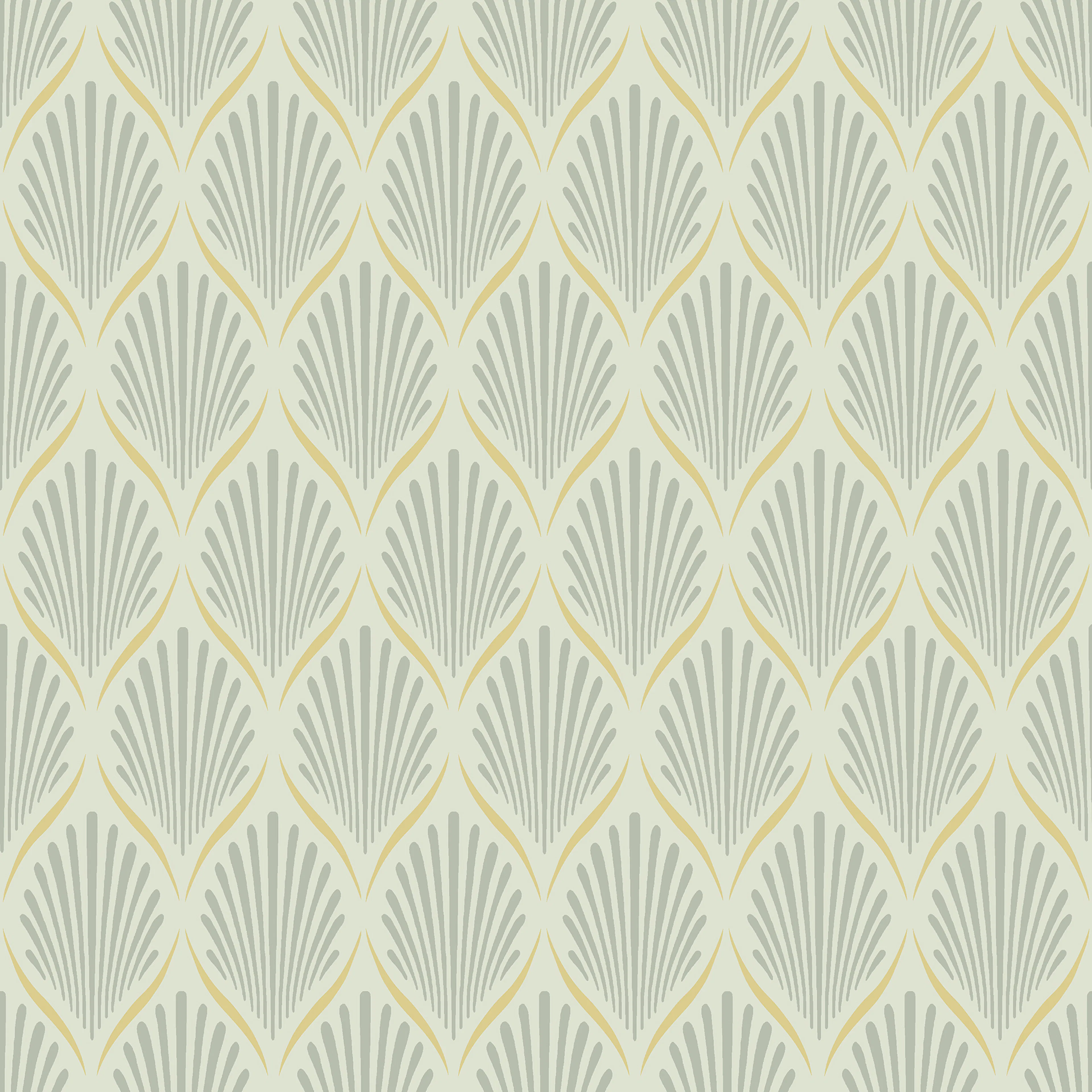 Tapet Duro Lilly Grön 68102