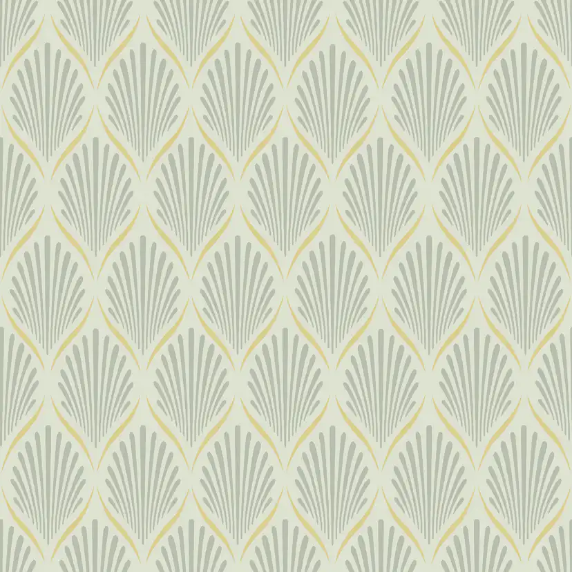 Tapet Duro Lilly Grön 68102