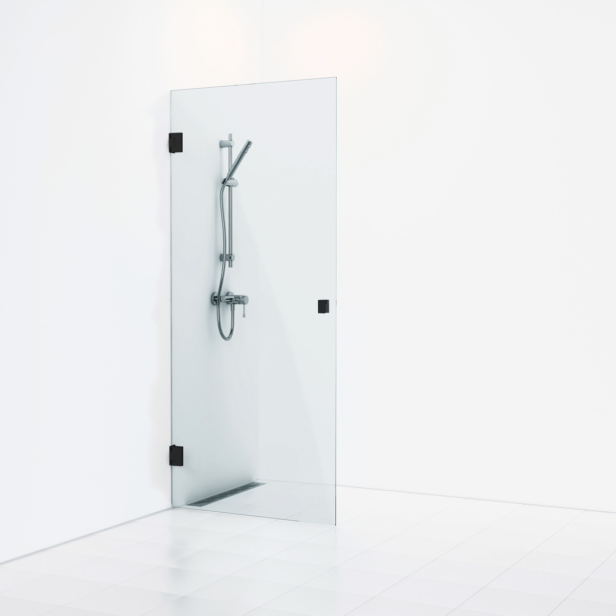 Duschdörr Svedbergs 180° Rak Enkel