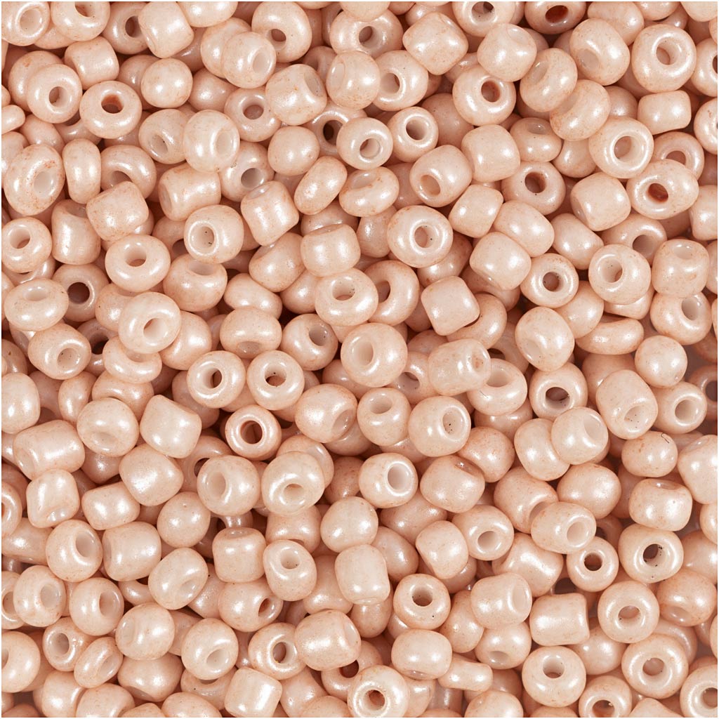 Rocaillepärlor Creativ Company Dusty rose 3 mm