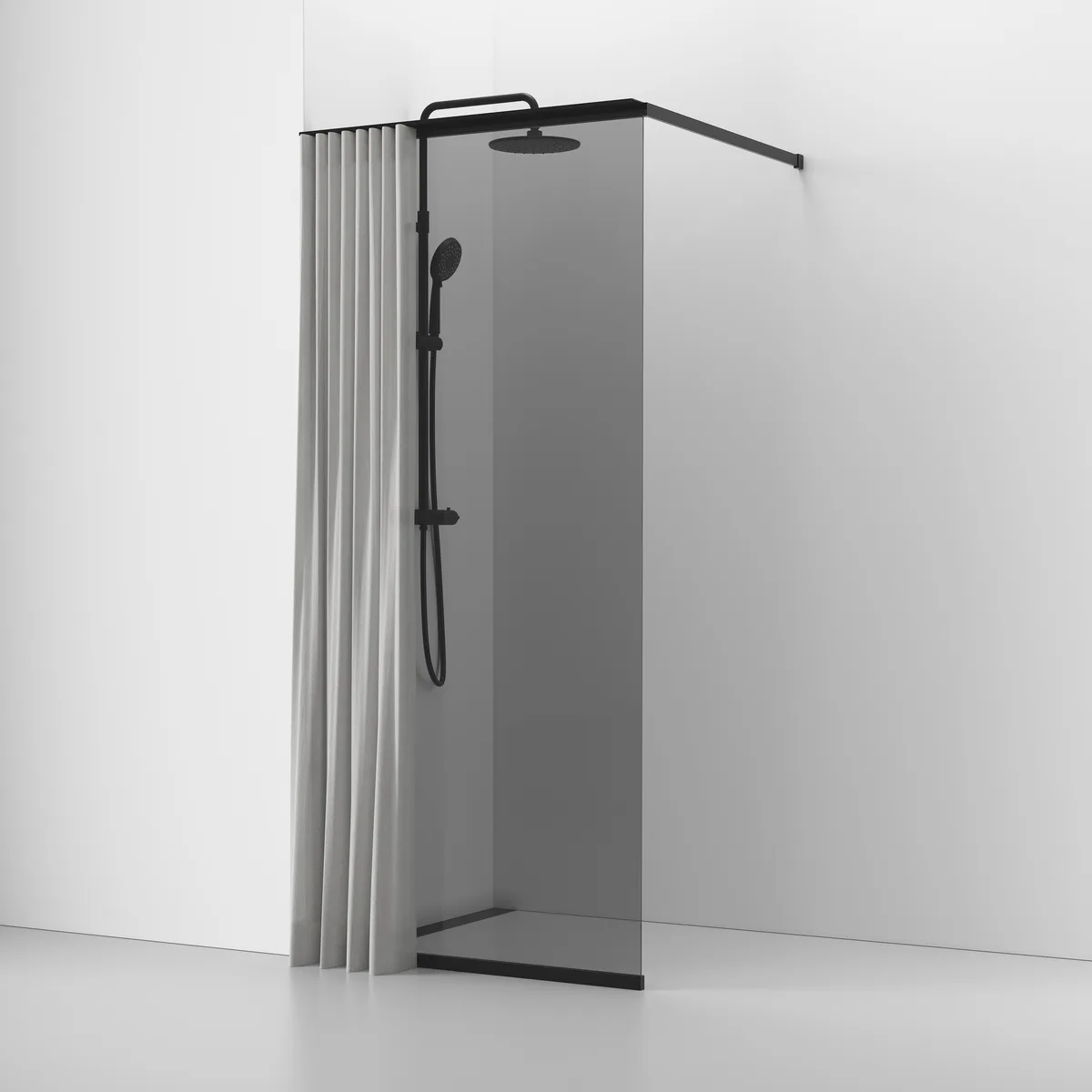 Gardinskena Svedbergs Langfoss till Duschvägg