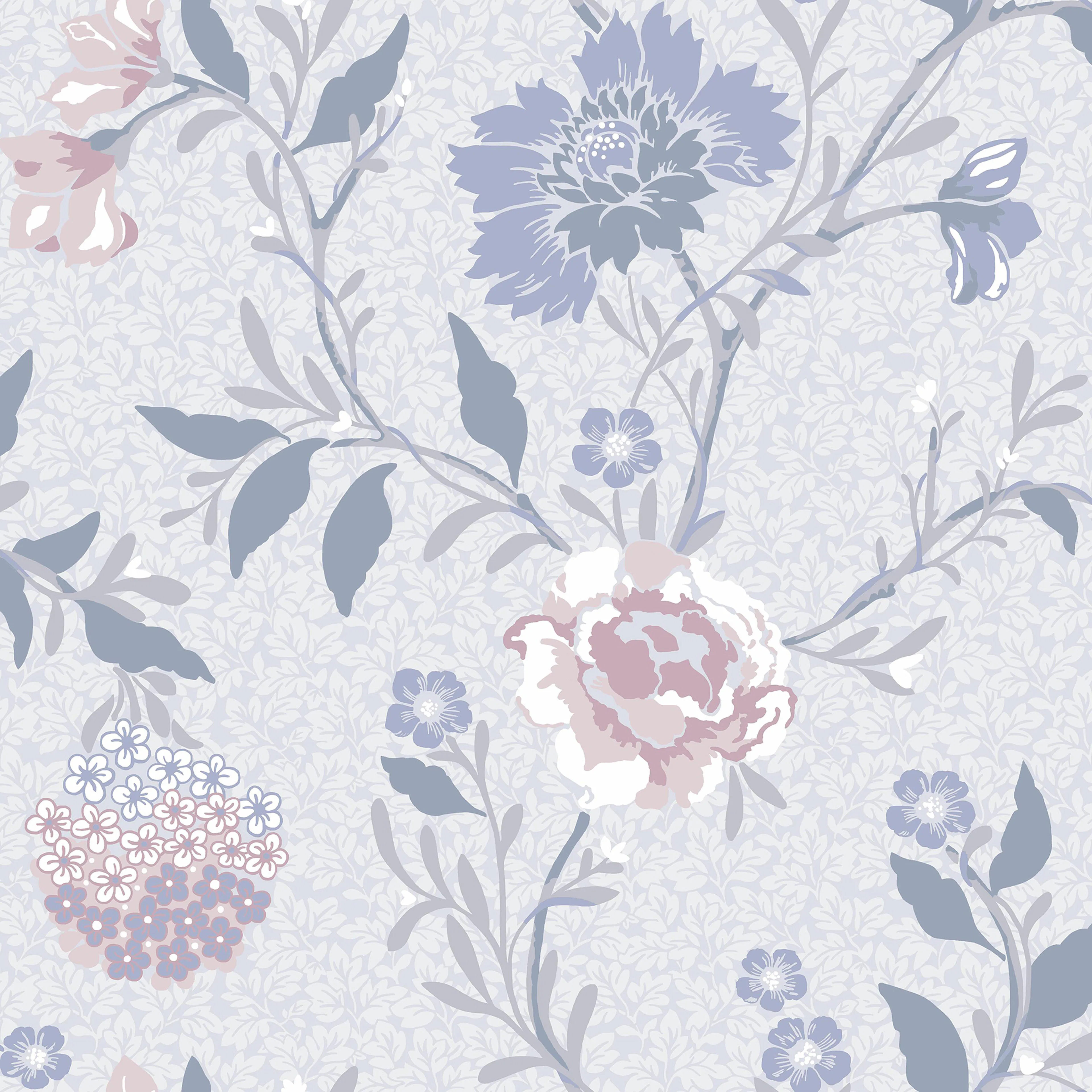 Tapet Duro Vildros Ljusblå 68301