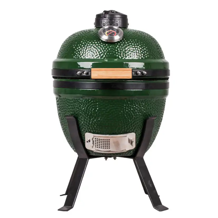 Kamadogrill Kamado Sumo Mini 14" Grön Keramisk Grill