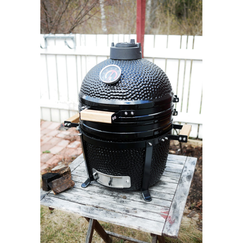 Kamadogrill Kamado Sumo Junior 15" Multifunktionell Keramisk Grill med Benstativ