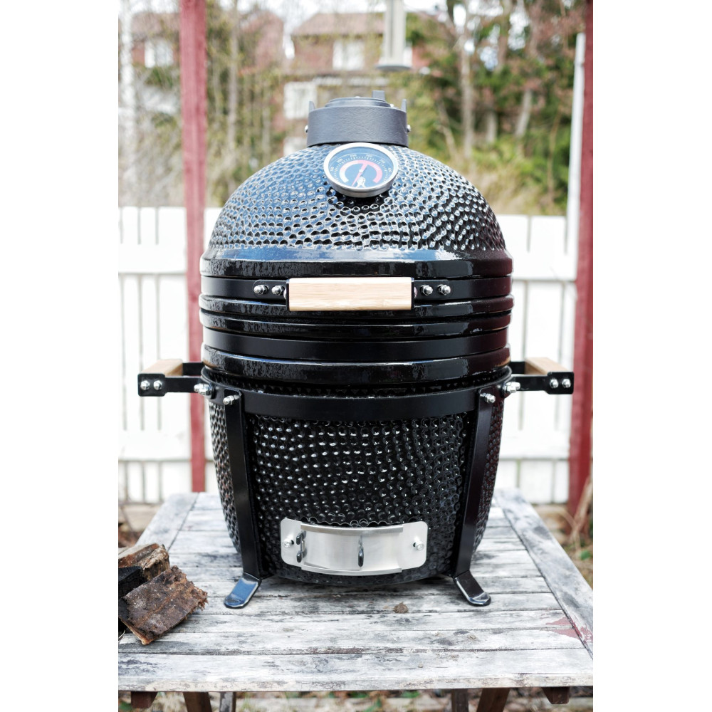 Kamadogrill Kamado Sumo Junior 15" Multifunktionell Keramisk Grill med Benstativ