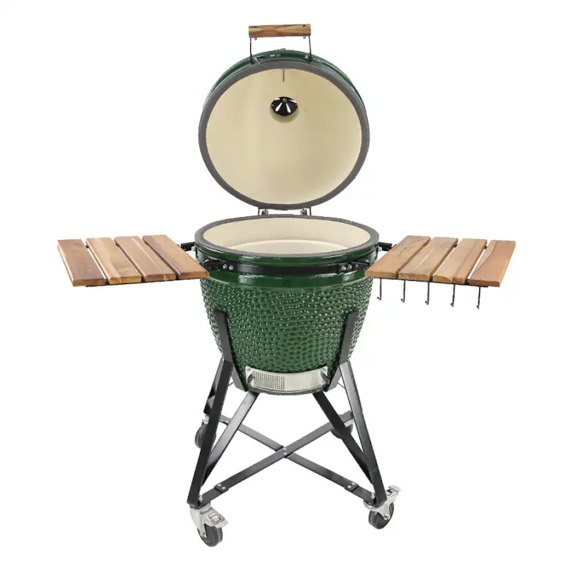 Kamadogrill Kamado Sumo Midi 21" Grön, Kolgrill med Grillgaller