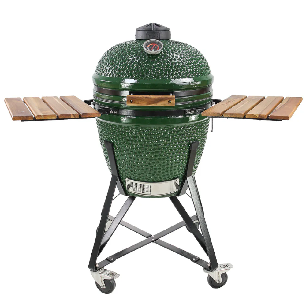 Kamadogrill Kamado Sumo Midi 21" Grön, Kolgrill med Grillgaller
