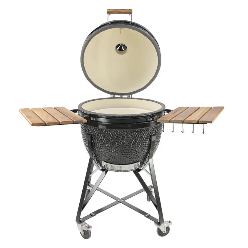 Kamadogrill Kamado Sumo Maxi 25" Svart Keramisk Grill med Stativ