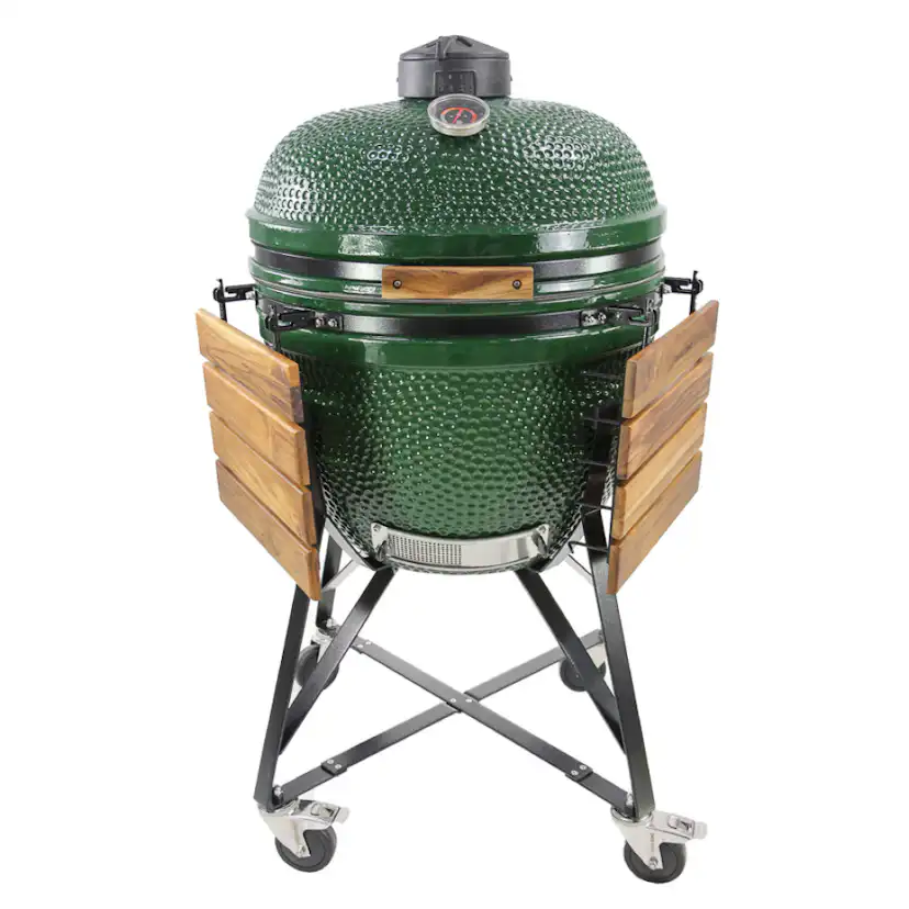 Kamadogrill Kamado Sumo Maxi 25" Grön Keramisk Grill med Stativ