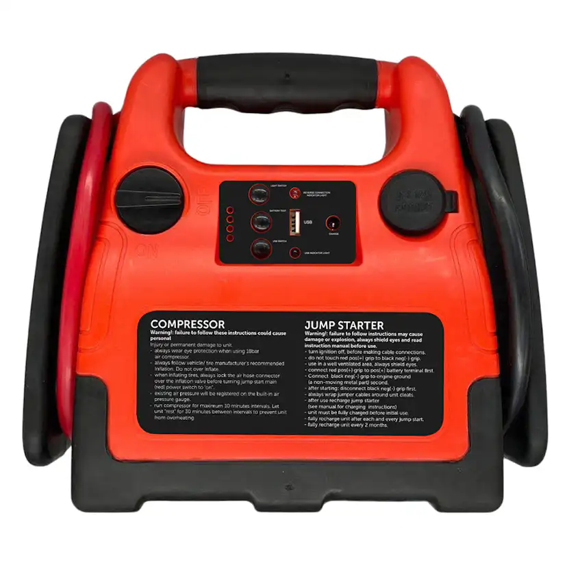 Energistation Med Kompressor Rawlink 12V 7A