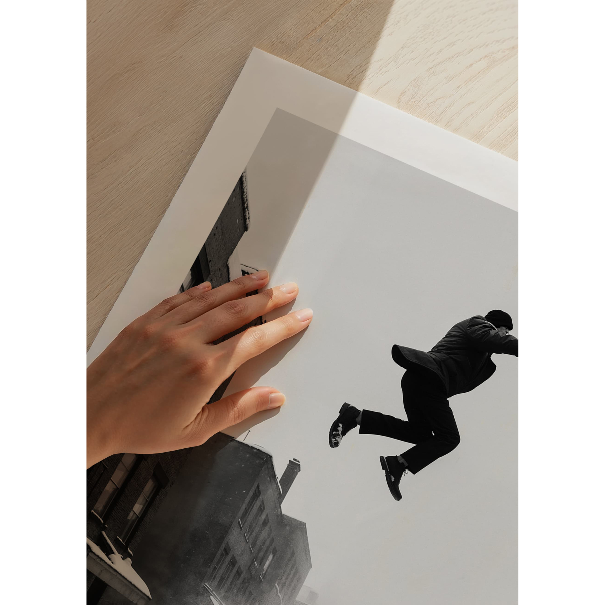 Poster Gallerix Airborn Over Car