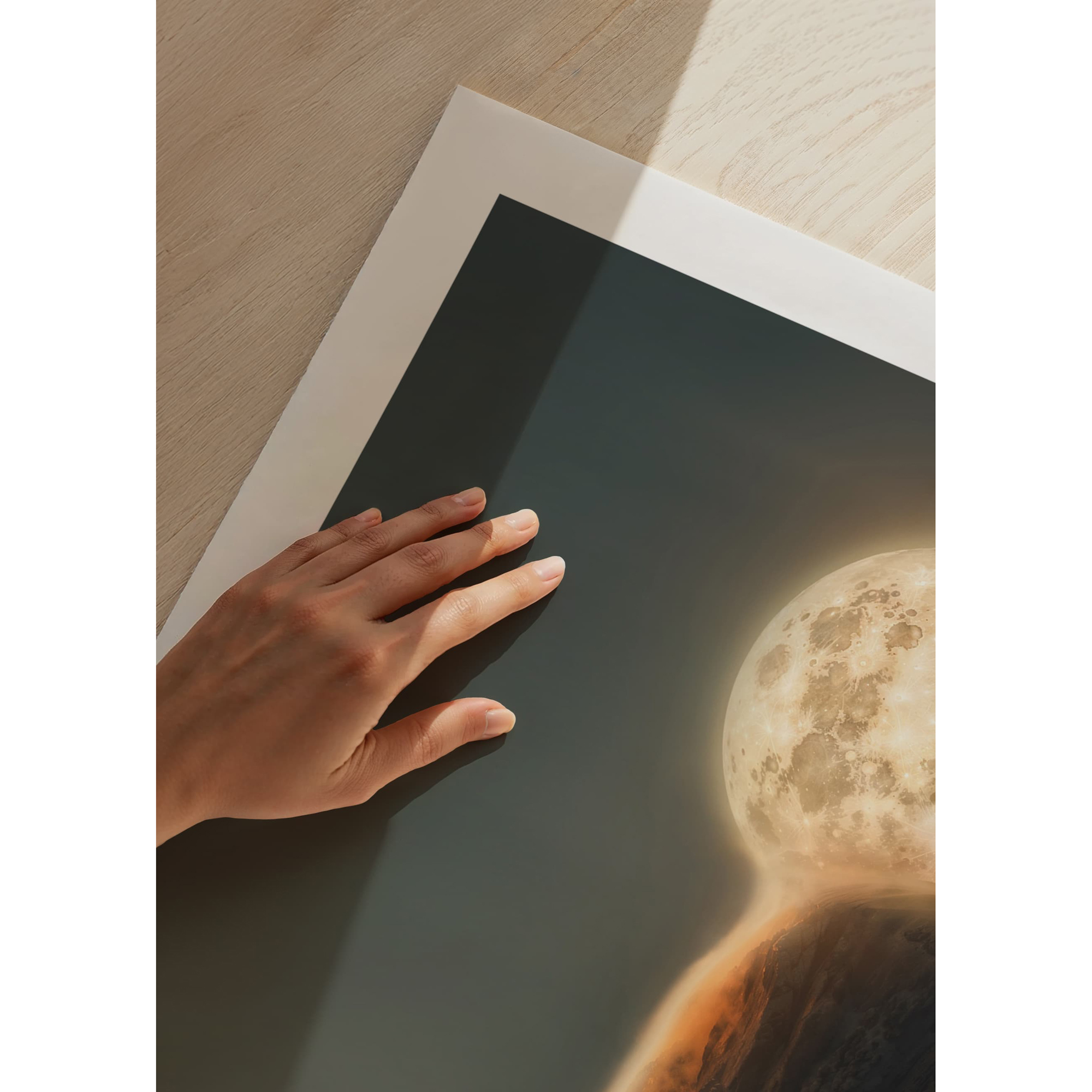 Poster Gallerix Melting Moon